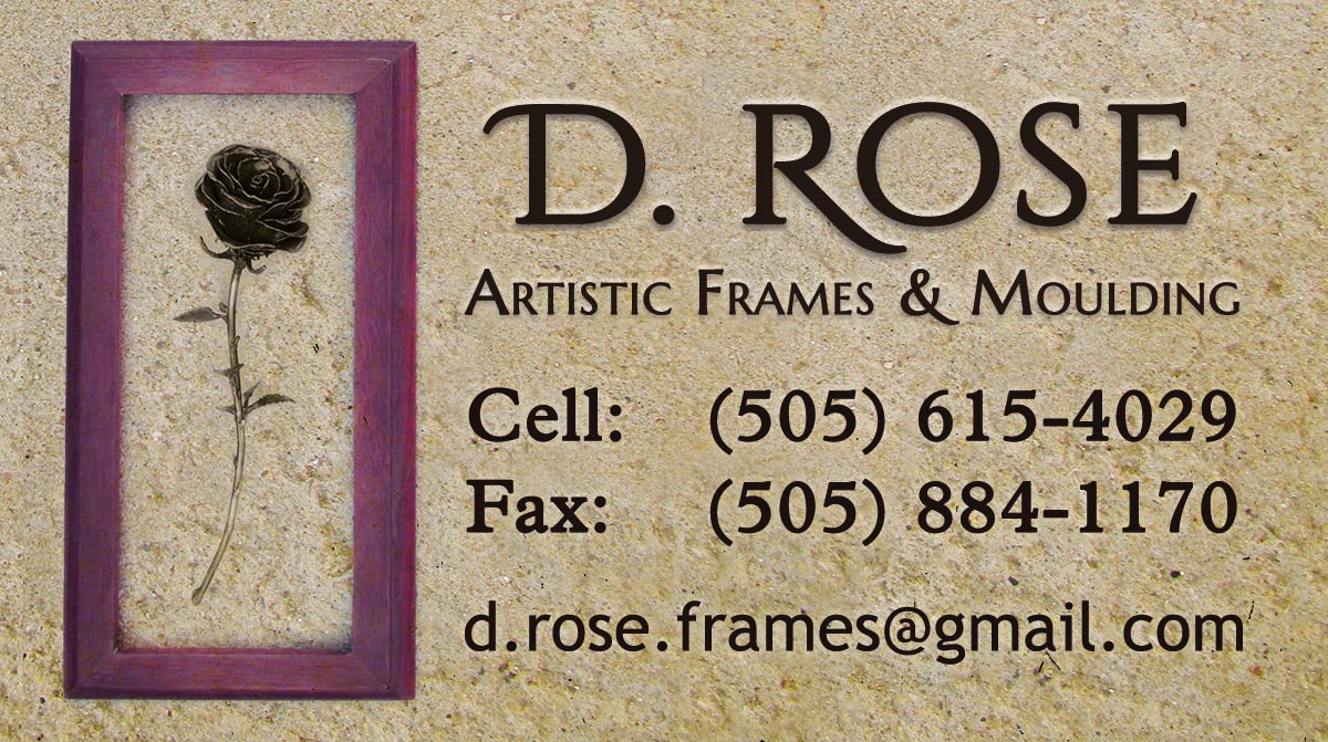 D. Rose Custom Business Card Design Isa Stewart